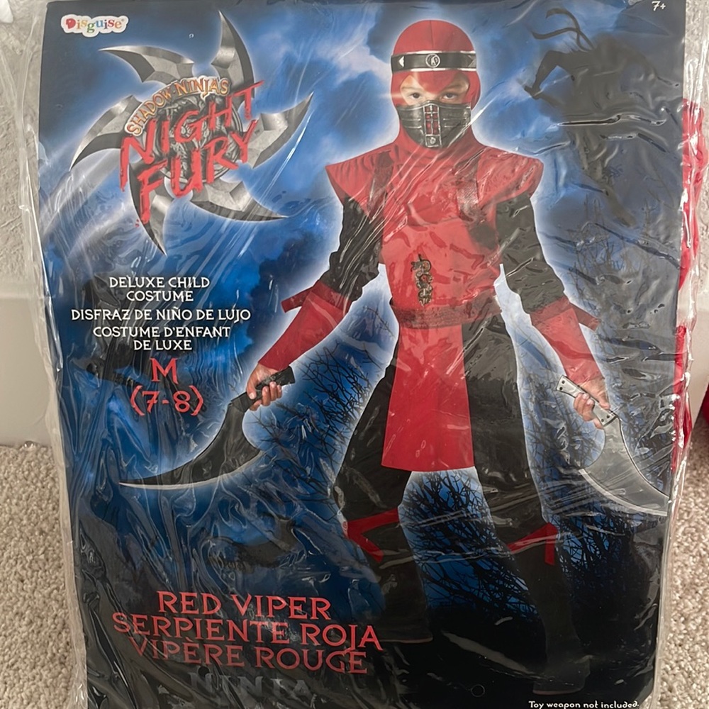 Youth Red Viper Ninja